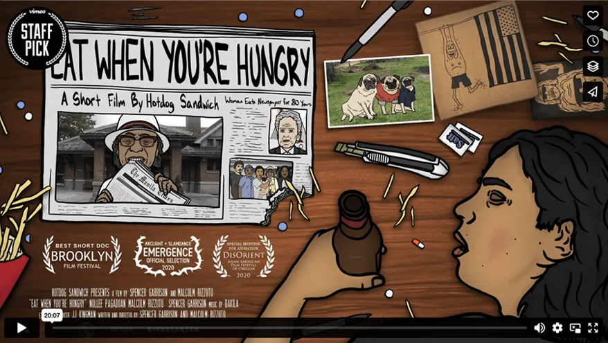 Eat When You're Hungry titlecard